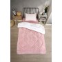 ETE HOMETEX TEK KİŞİLİK LÜX WELSOFT YORGAN ALENA PUDRA 155X215CM 8696474231928